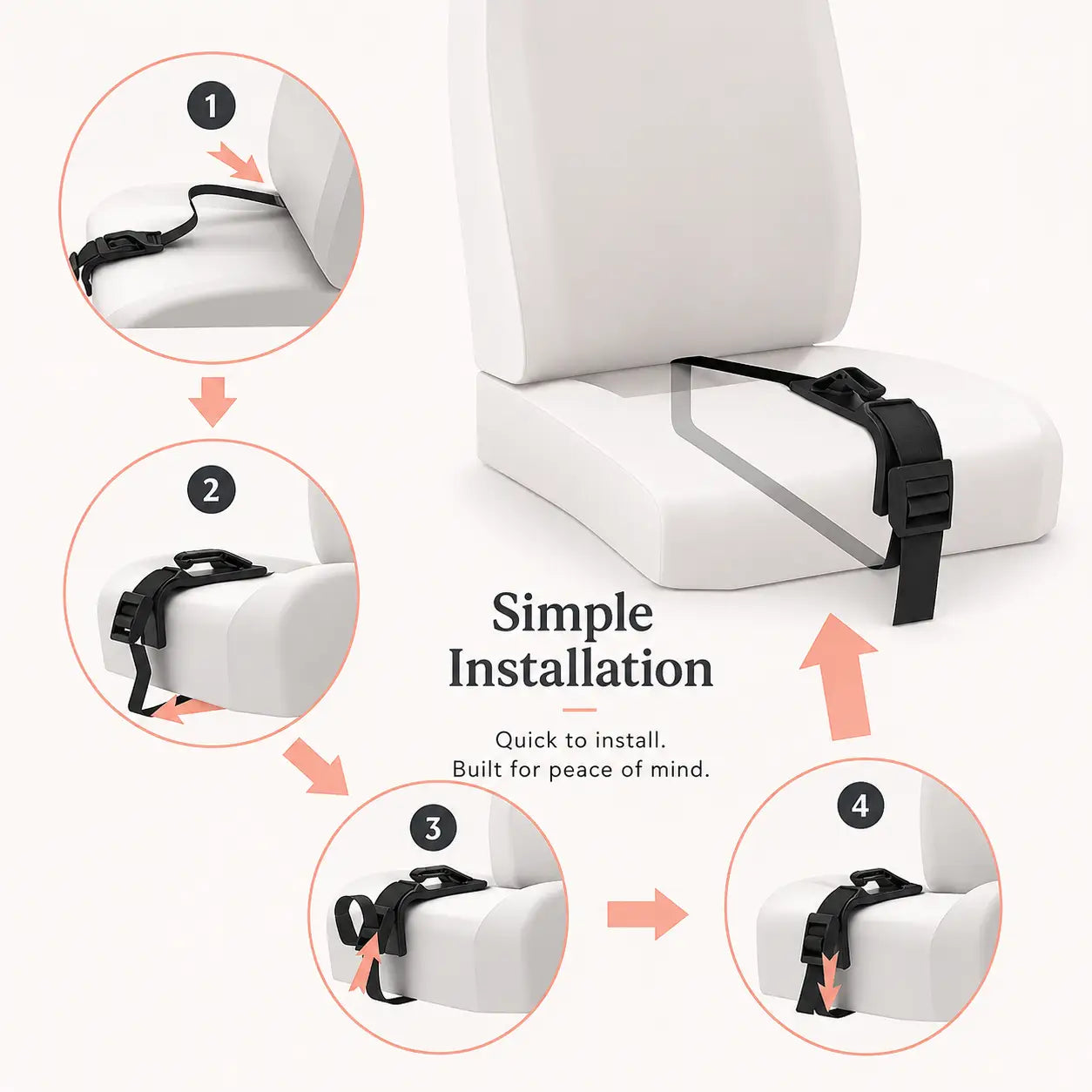 MumEase™ Pregnancy Car Seat Belt