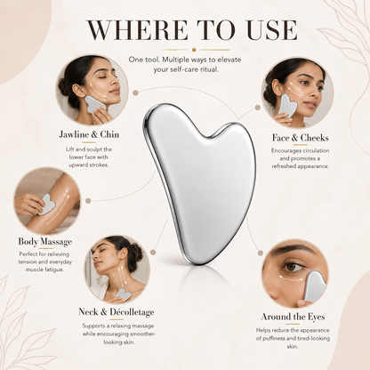 Stainless Steel Gua Sha