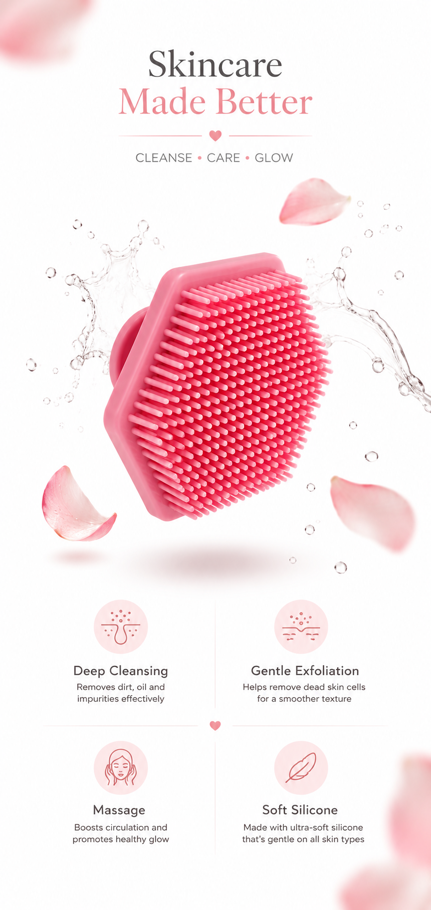 Silicone Facial Brush