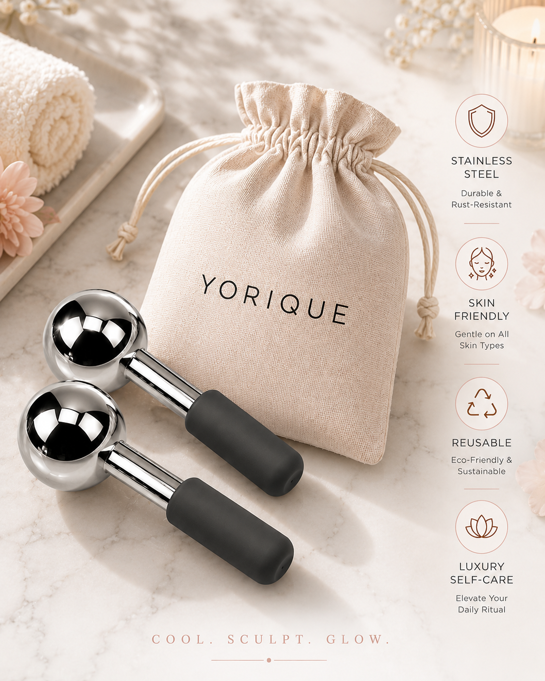 Ice Globes for Facials