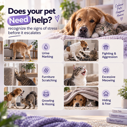 PawEase™ Pet Calming Pheromone Diffuser